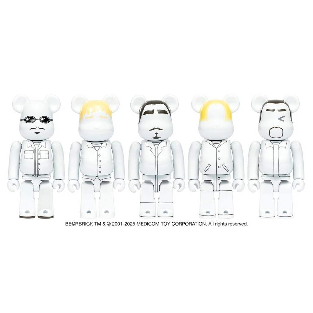 Bearbrick Medicom 100% 5 Pack BACKSTREET BOYS MILLENNIUM 2025 DesignerCon DCon 