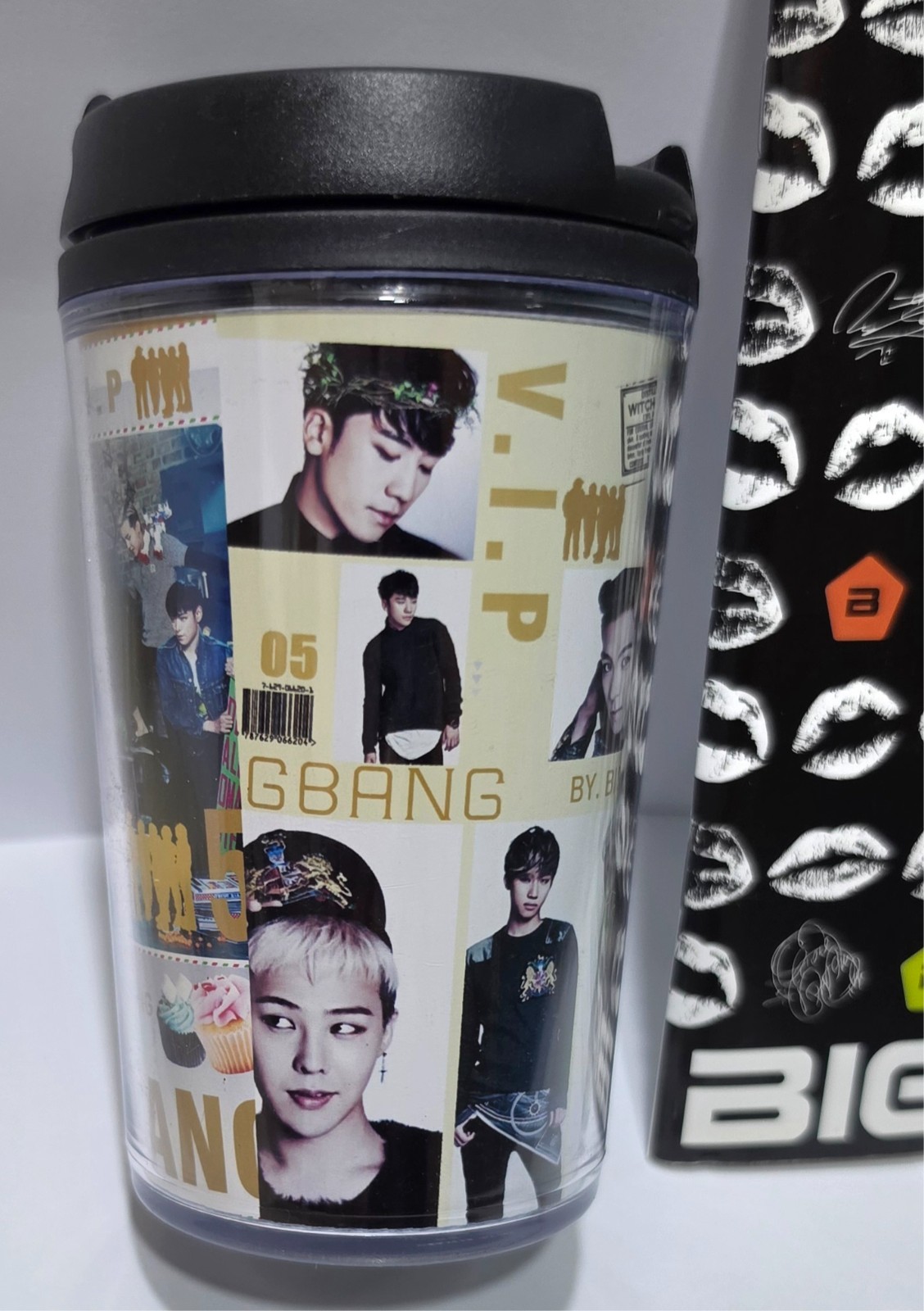 Rare BIGBANG 2012 YG Family Concert Pouch Vintage 2008 Tumbler Stationary Set KP