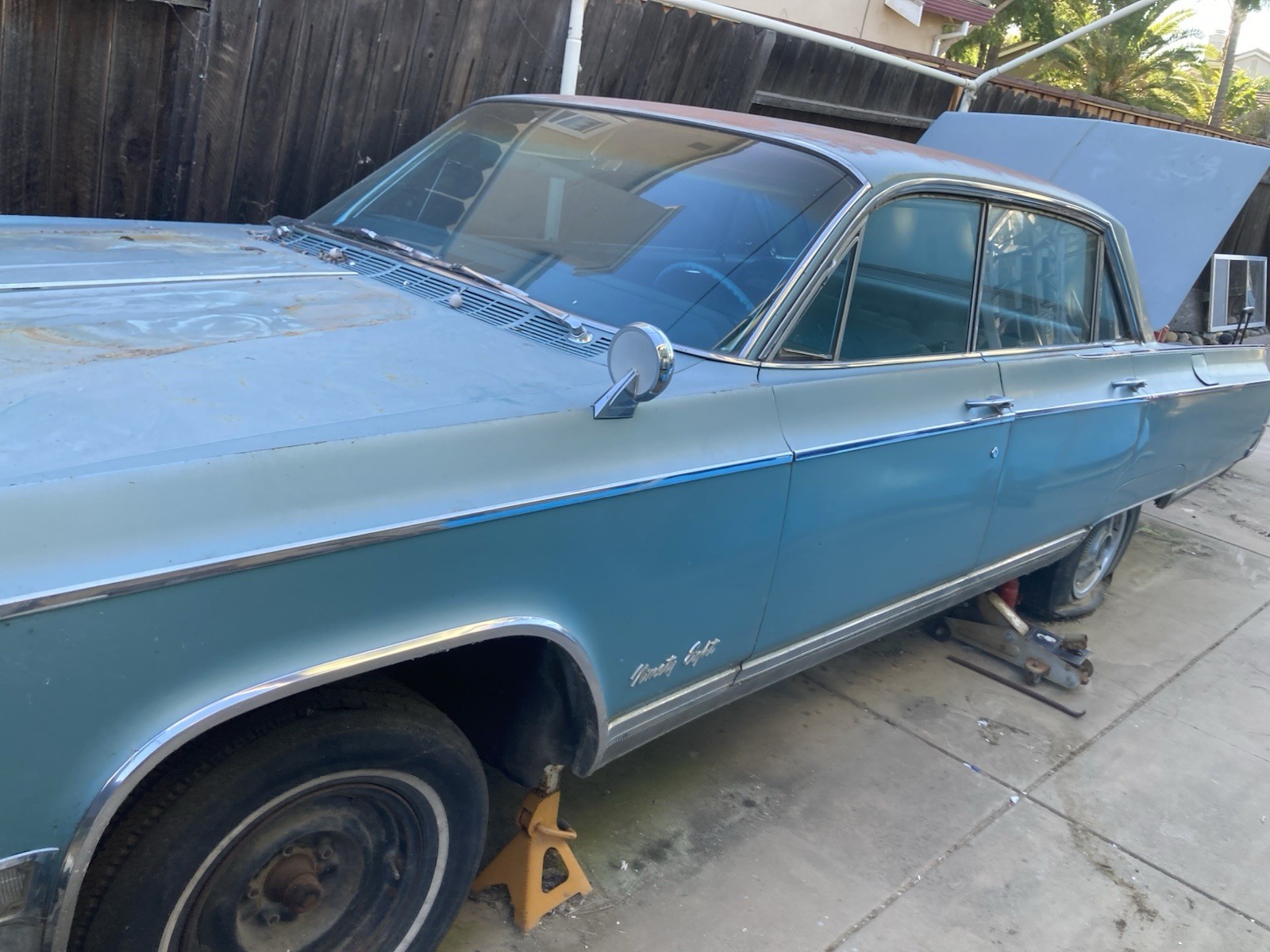 1964 98 Oldsmobile 4 door Hard Top Power Window Project Car Body In Great Shape
