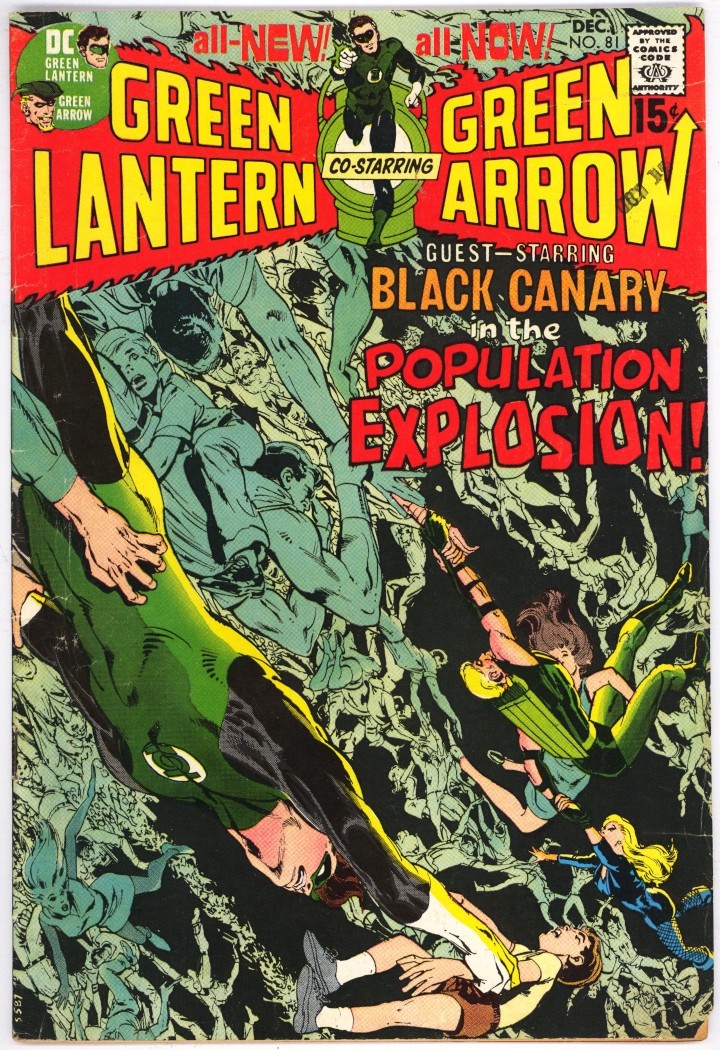 Green Lantern Arrow 81 Neal Adams Denny O'Neil Black Canary DC Bronze 1970 BIN