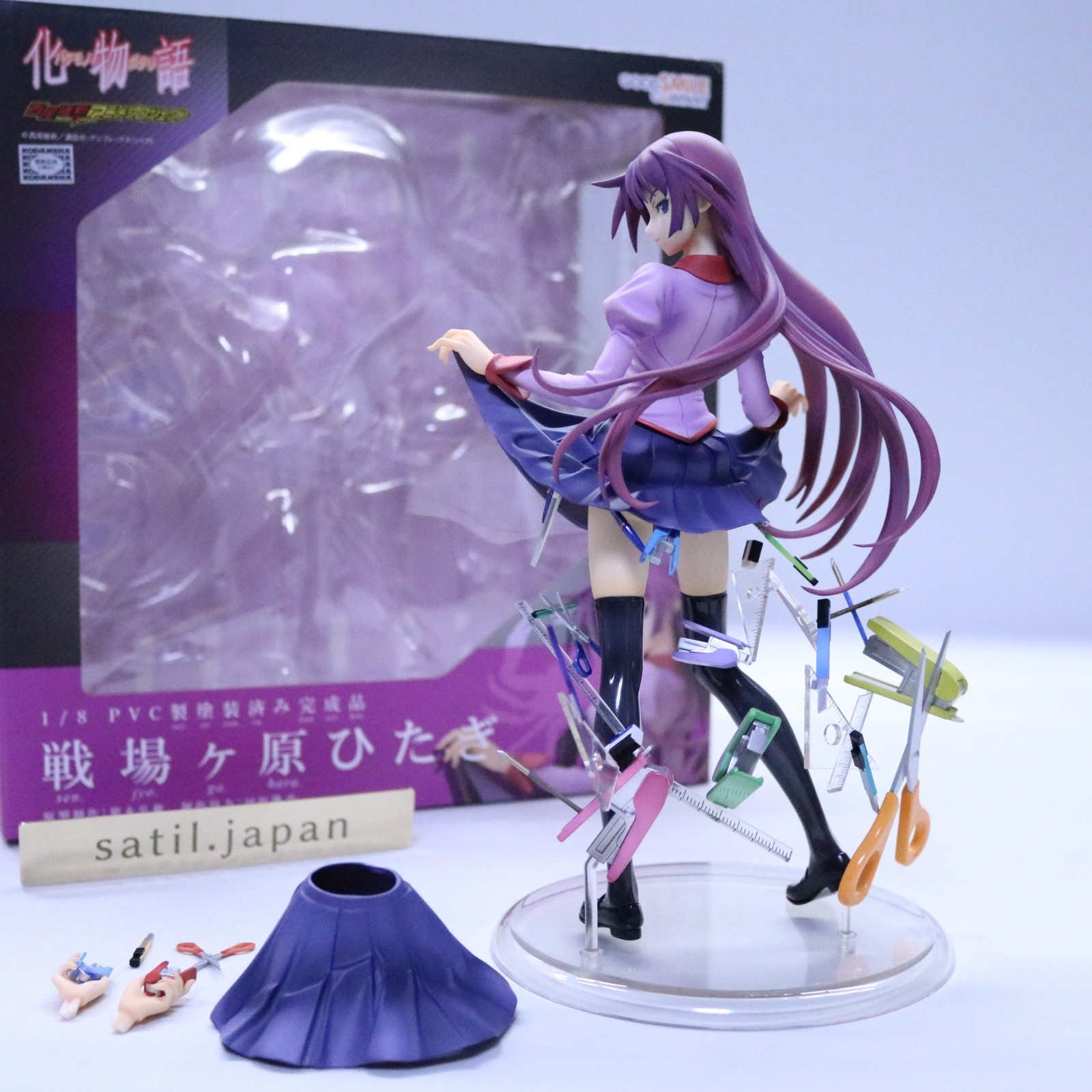 [USED] Good Smile Company Bakemonogatari Hitagi Senjougahara 1/8 Complete Figure