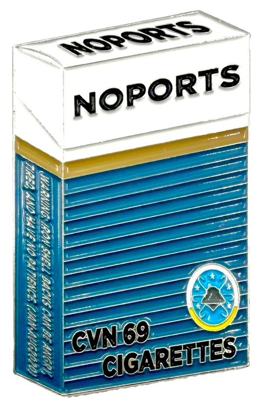USS DWIGHT D. EISENHOWER CVN 69 “Noports” 2020 Deployment. Navy Challenge Coin.
