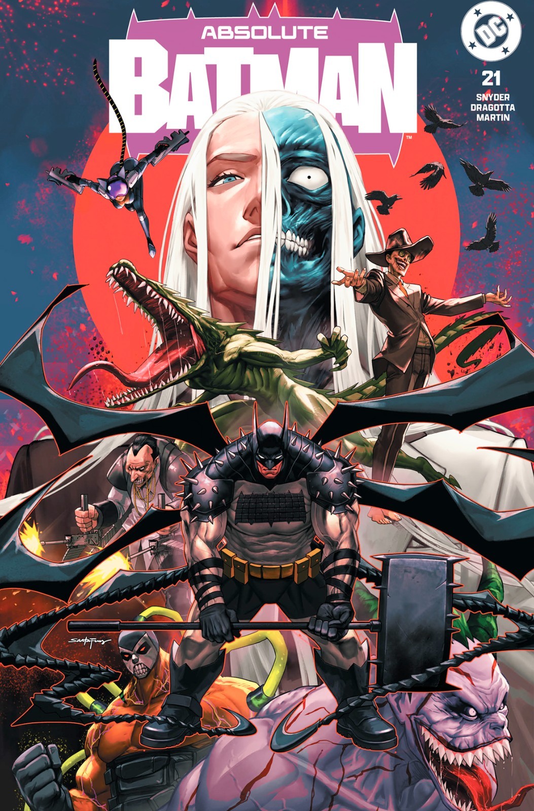 ABSOLUTE BATMAN #21 - SANTA FUNG TRADE VARIANT KNIGHT OF COMICS EXCLUSIVE