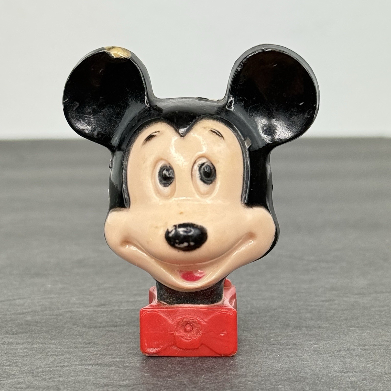Vtg 1970\'s 3D Figural Disney Mickey Mouse Wall Plug In Night Light Untested