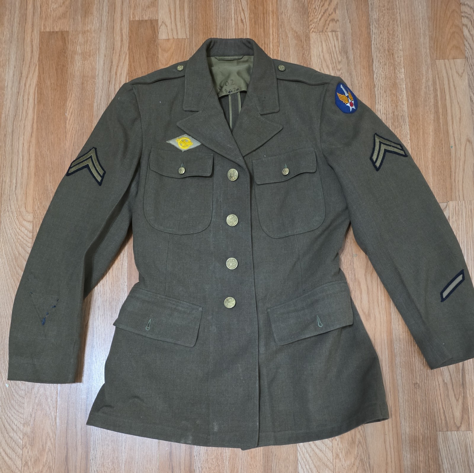 WW2 - WWII Military Jacket / Uniform - USAAF - US Army Air Forces