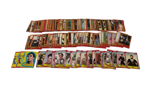 Vintage RARE Collectible The Man Of Steel | Superman 2  Lot of 138 Trading Cards