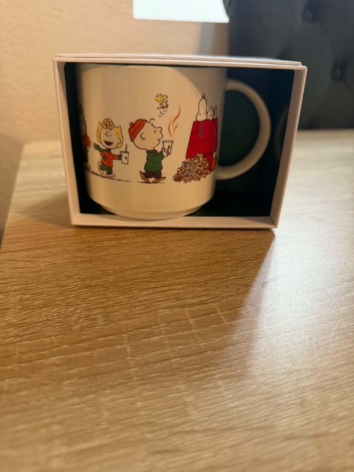 NEW Starbucks Peanuts Snoopy 14-ounce Ceramic Mug 2026 In Hand US Seller