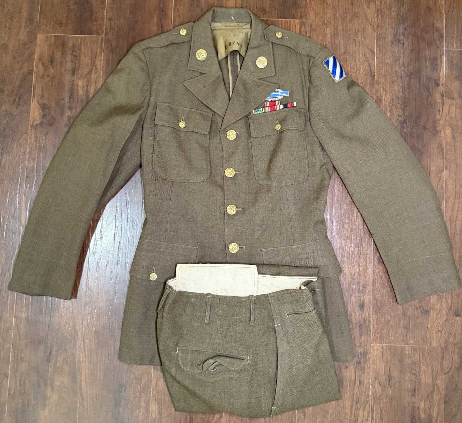 WWII US 3rd Infantry Division Uniform Named