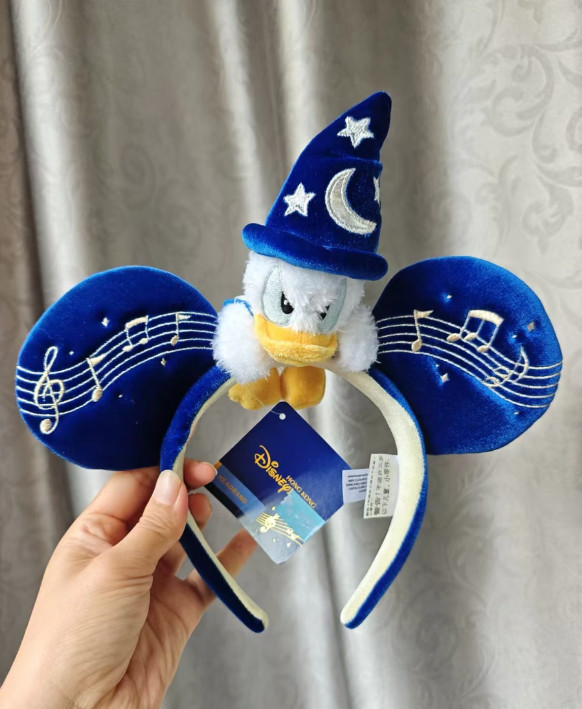 Authentic 2026 Disney Donald duck philharmagic mickey ear headband disneyland