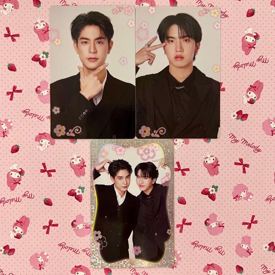 SeaKeen GMMTV Japan Exclusive Selfie Trading Cards 3 Pcs With Secret