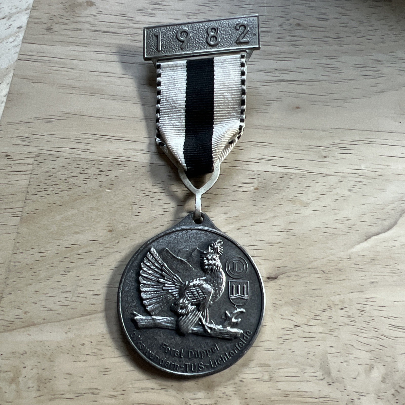 Vintage 1982 German Hiking/ Walking  Medal
