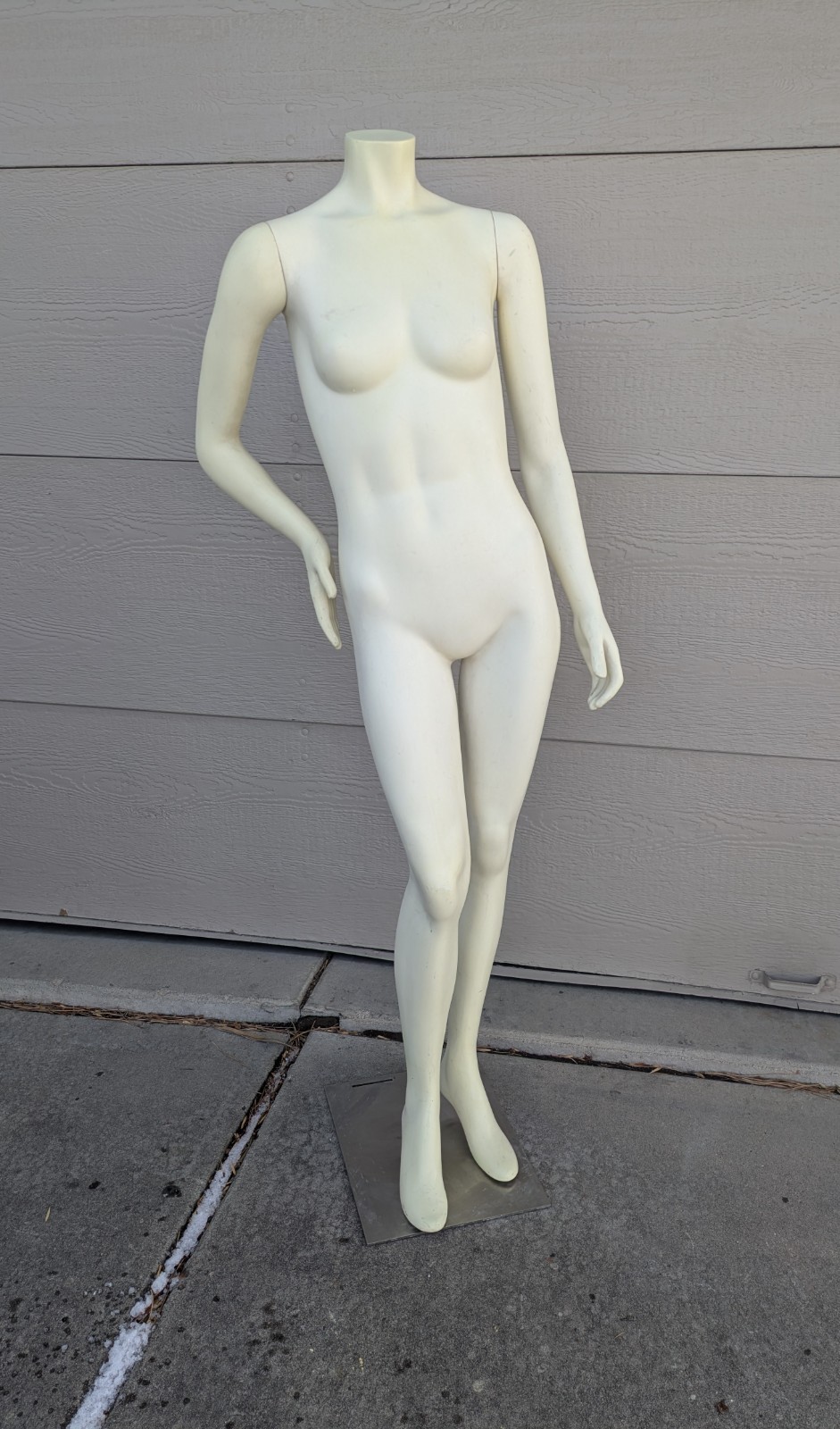 Vintage Fusion Specialties Full Body Female Mannequin Dress Form on Stand B