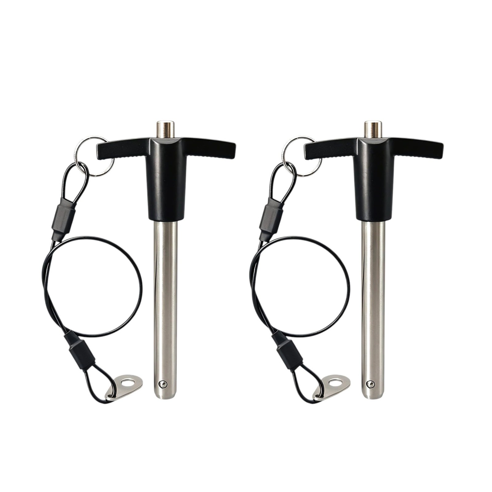 Vitefastening T-Handle Quick Release Pin, 7/16 x 4 Inch, 2 Pcs