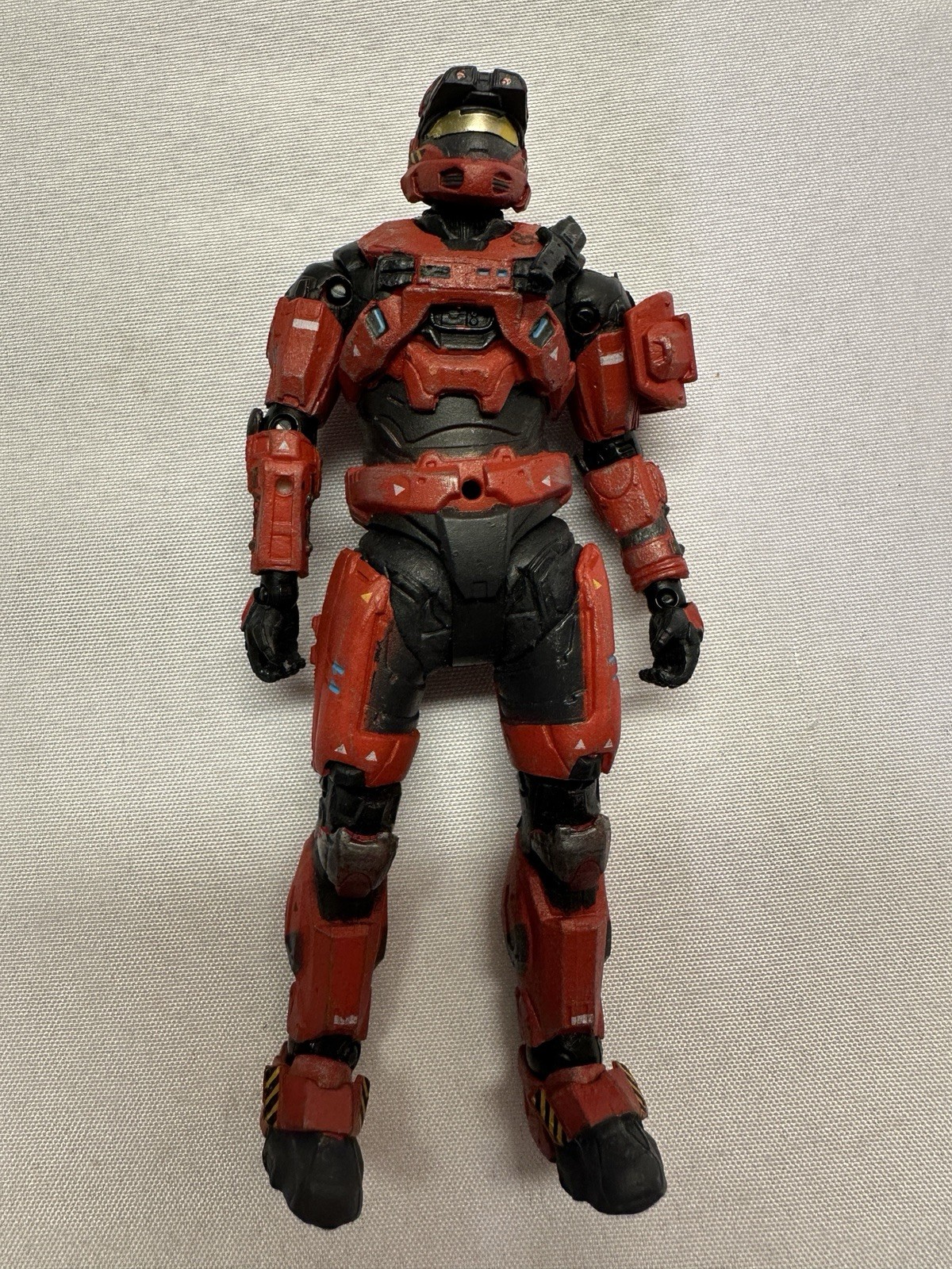 Mcfarlane 2011 Halo 3 Reach Action Figure Red Spartan EVA Scout Target Spartan