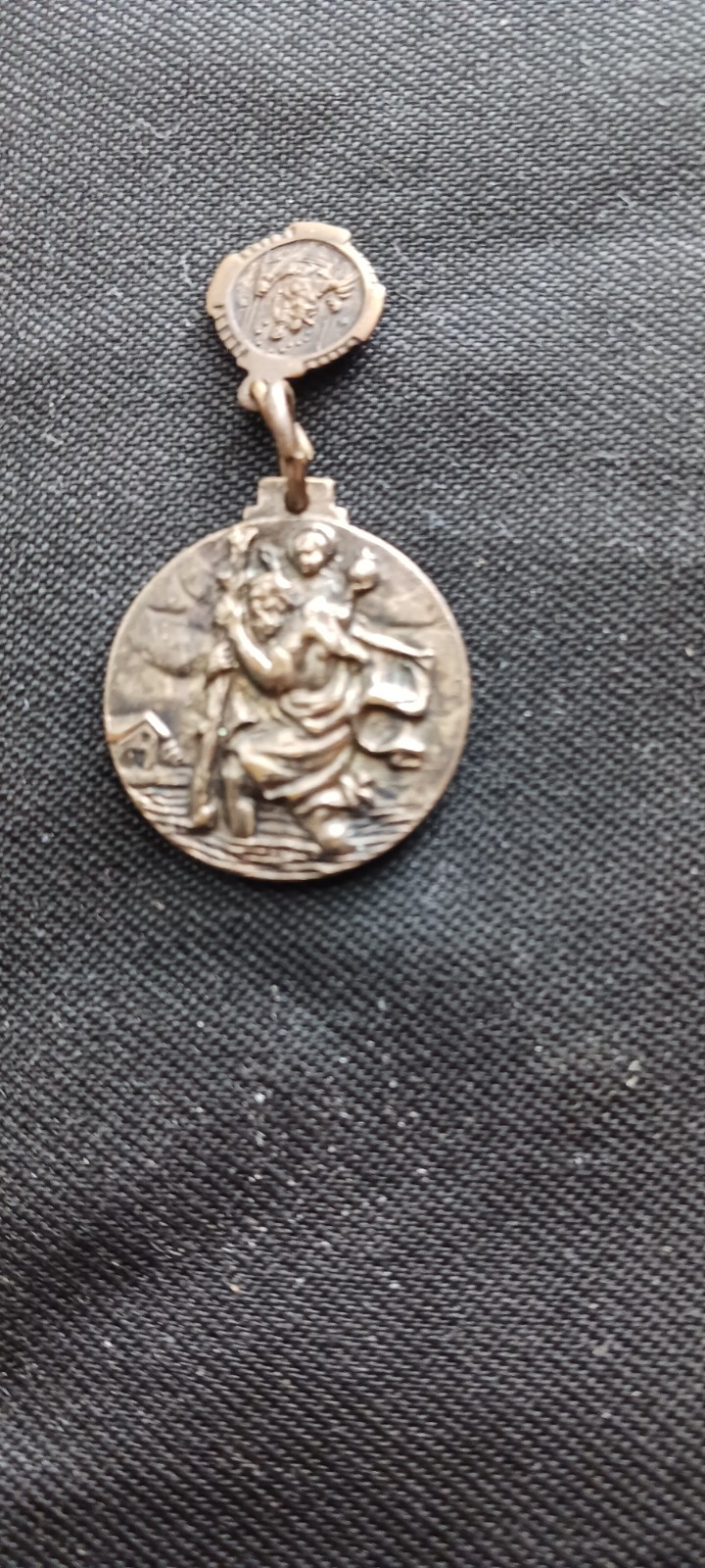 St. Christopher\'s Sacred Medal -  Special Pilgrimage piece - Beautiful