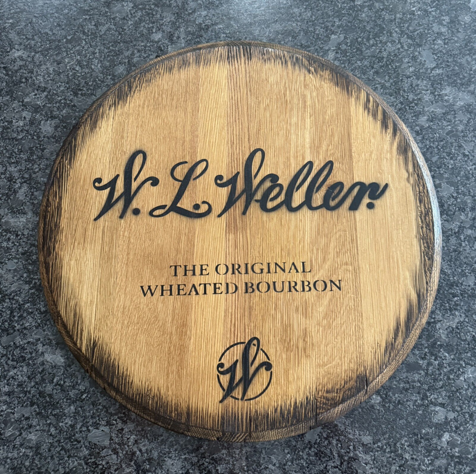 WL Weller Bourbon Buffalo Trace DistilleryBourbon Barrel Whiskey Head / Top 21”