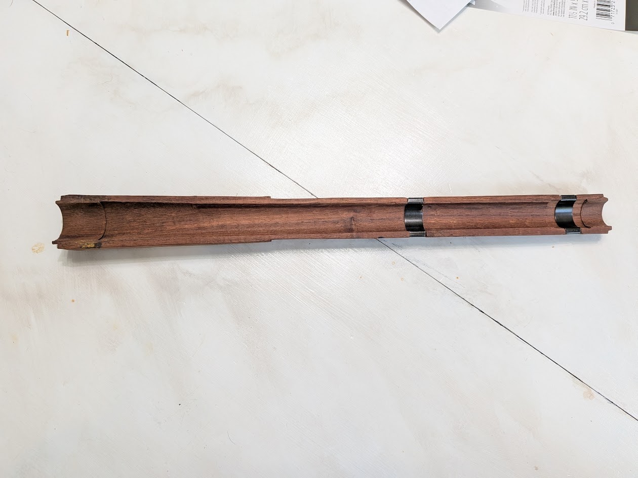 US Military Springfield 1903 Rifle Handguard Walnut Reproduction High Hump