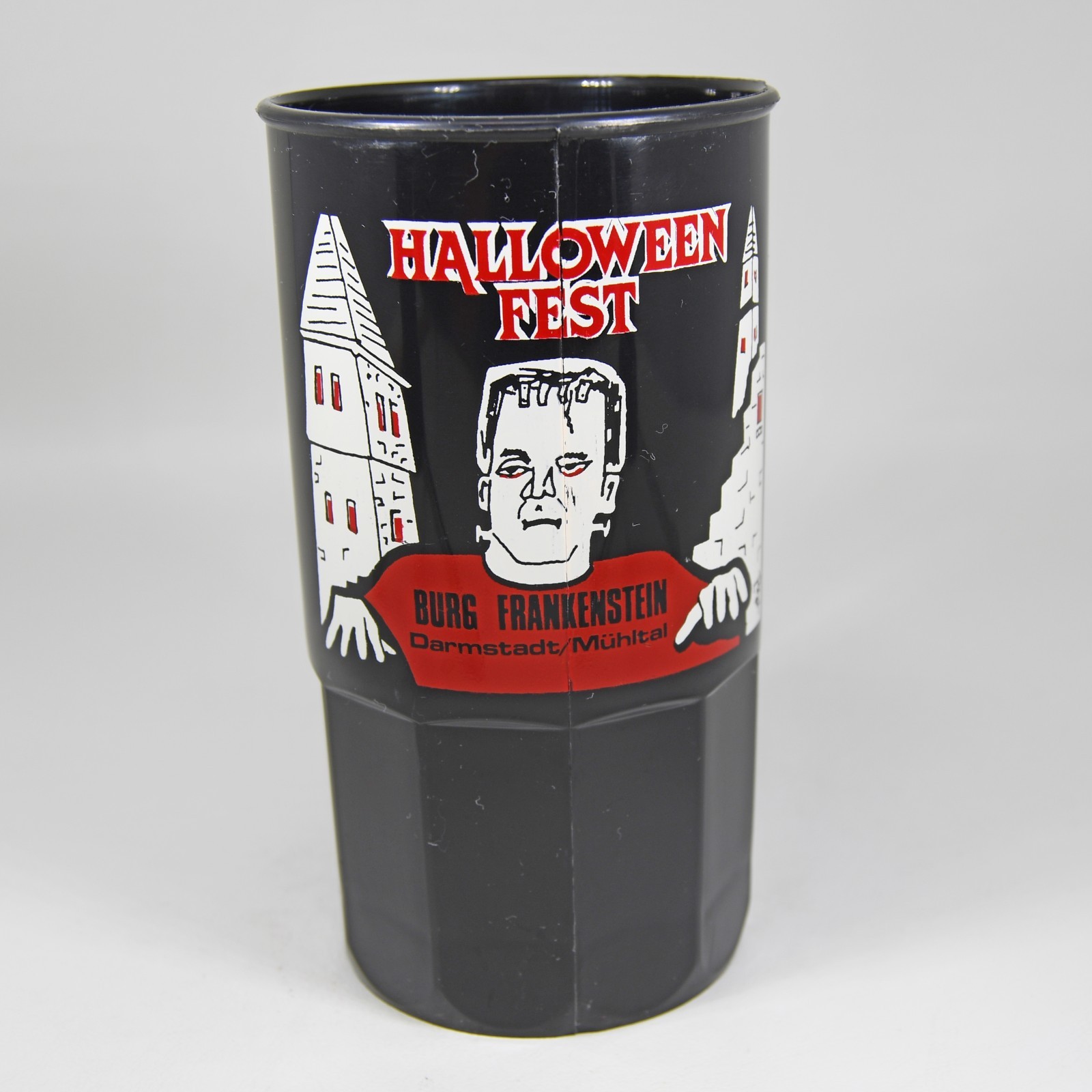 Burg Frankenstein Halloween Fest Muhital Germany German Festival Plastic Cup Mug