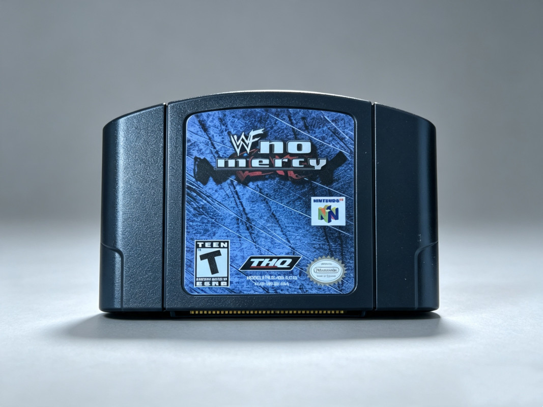 WWF No Mercy Games Cartridge For Nintendo 64 Console US Version Fast Shipping