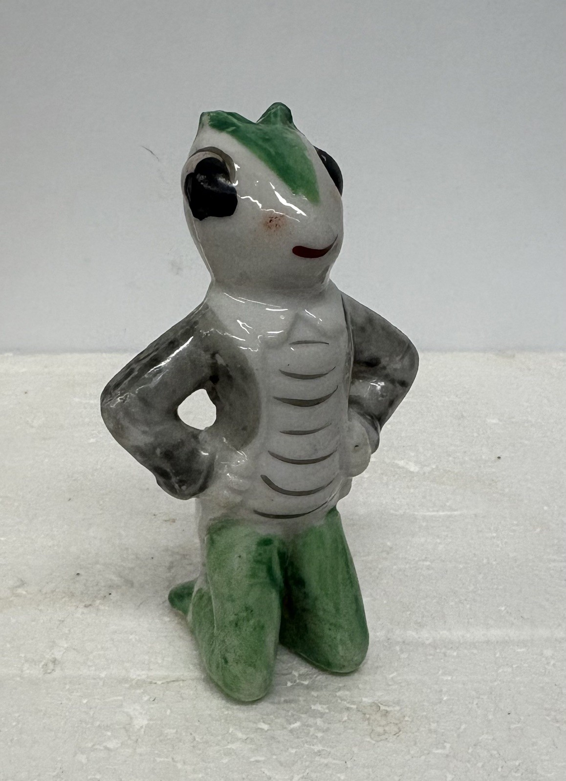 Vintage Ceramic Anthropomorphic Bug/Cricket figurine made in Japan