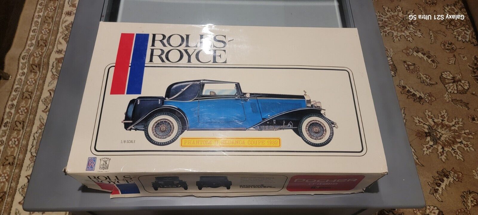 Rolls Royce 1932 Phantom ll Sedanca Coupe 1:8 Scale Pocher Tyco Model Kit