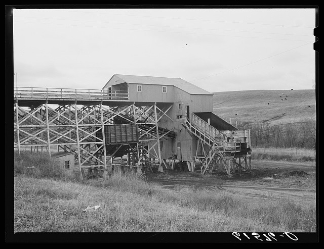 Burlington North Dakota 1940 Lignite Mine Potato Storage Farmhouse Units