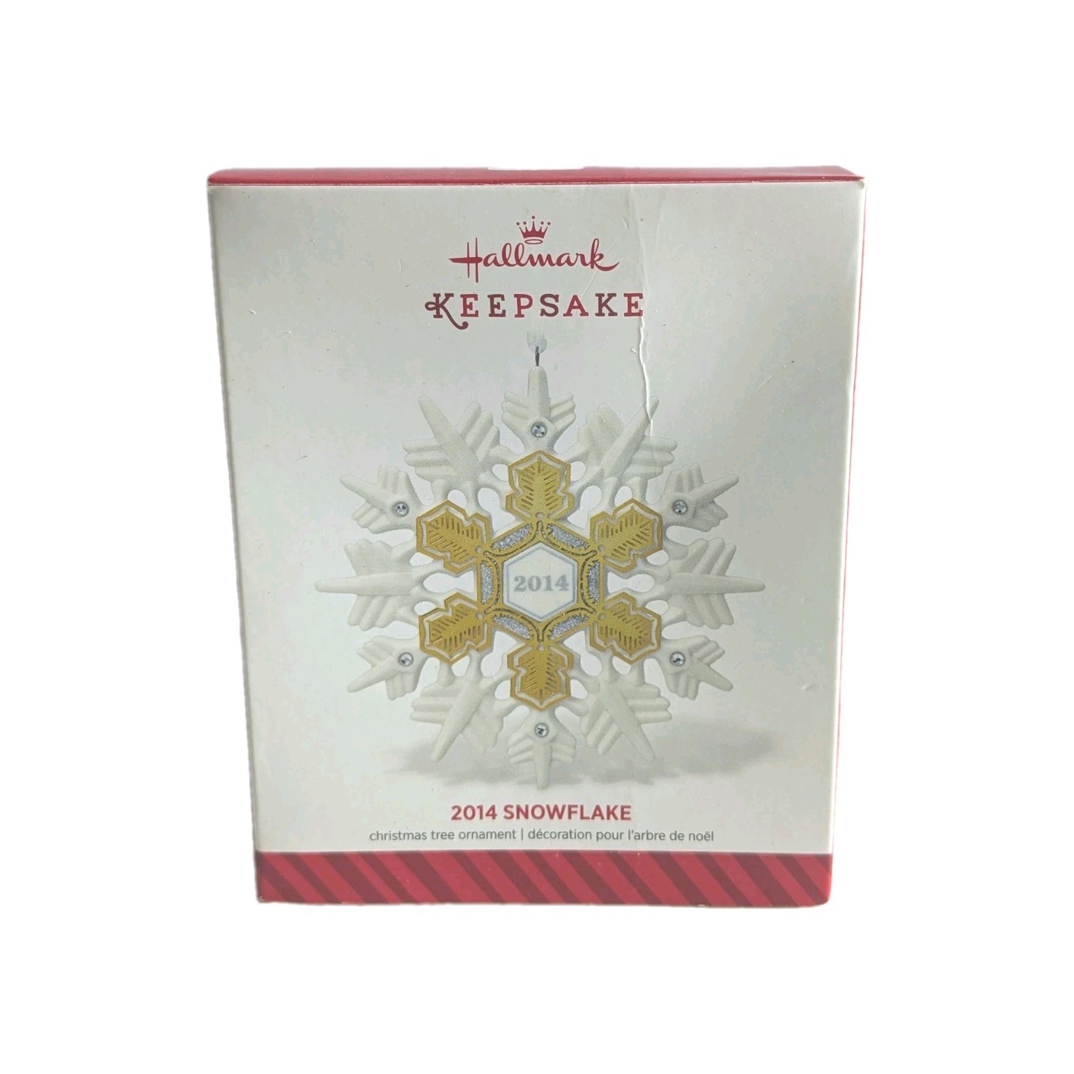 Lovely 2014 Hallmark Keepsake Snowflake Ornament
