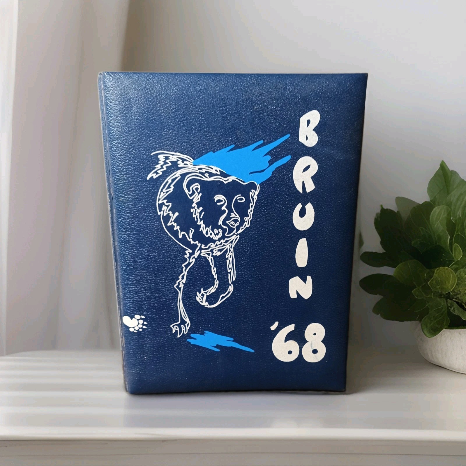 Vintage 1968 Twin Falls High School Yearbook Idaho Bruin 68 Retro Mid Century