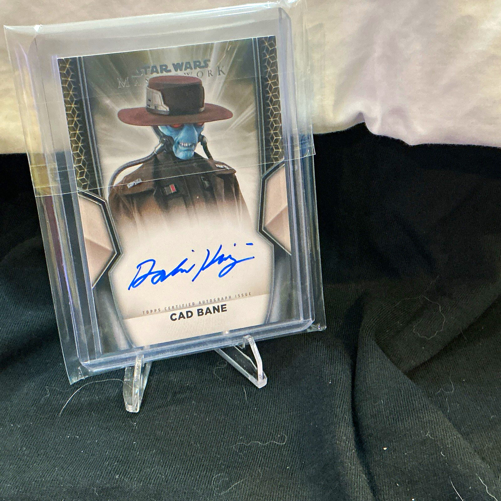 2025 Topps Star Wars Masterwork Cad Bane Dorian Kingi Auto A-00