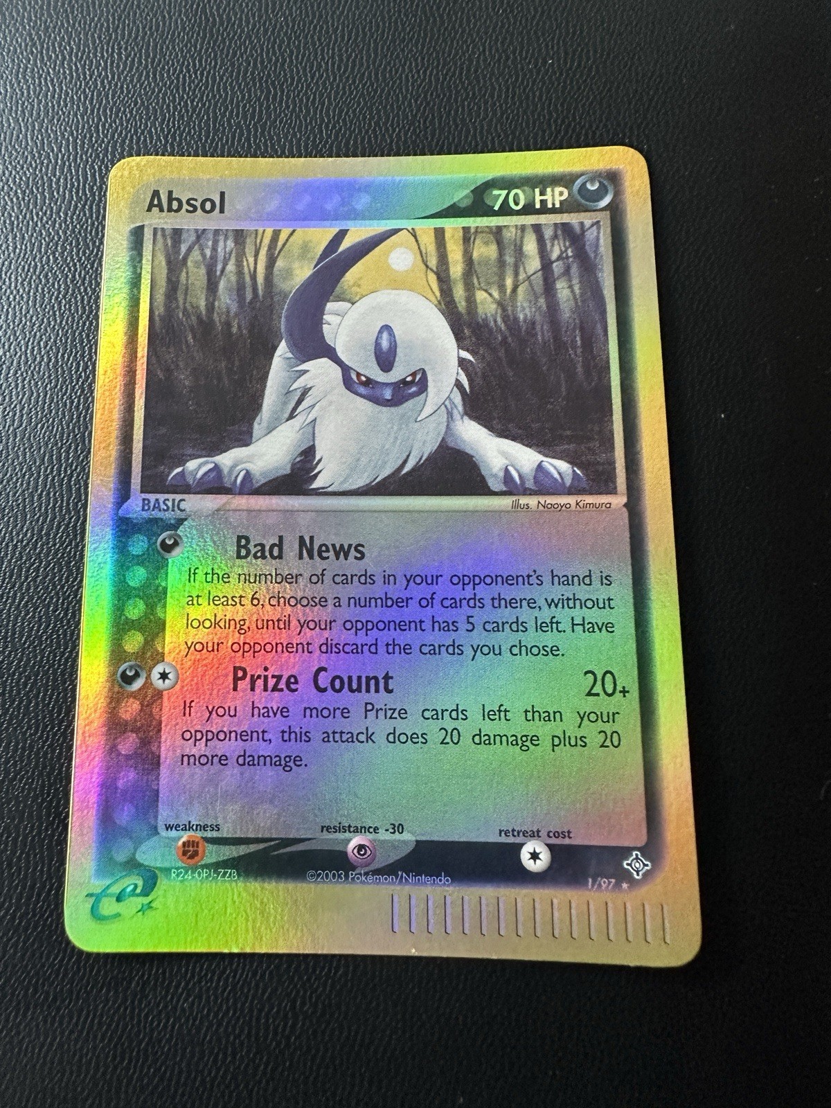 Absol -1/97 -EX Dragon -ENG- Reverse Holo
