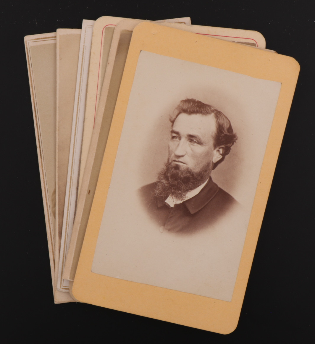 CDV Carte de Visite Lot of 6 Portraits of Men from Greater Pennsylvania #728