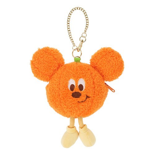 Japan Tokyo Disney Halloween Mickey Minnie Ghost Plush Pouch pumpkin 2026
