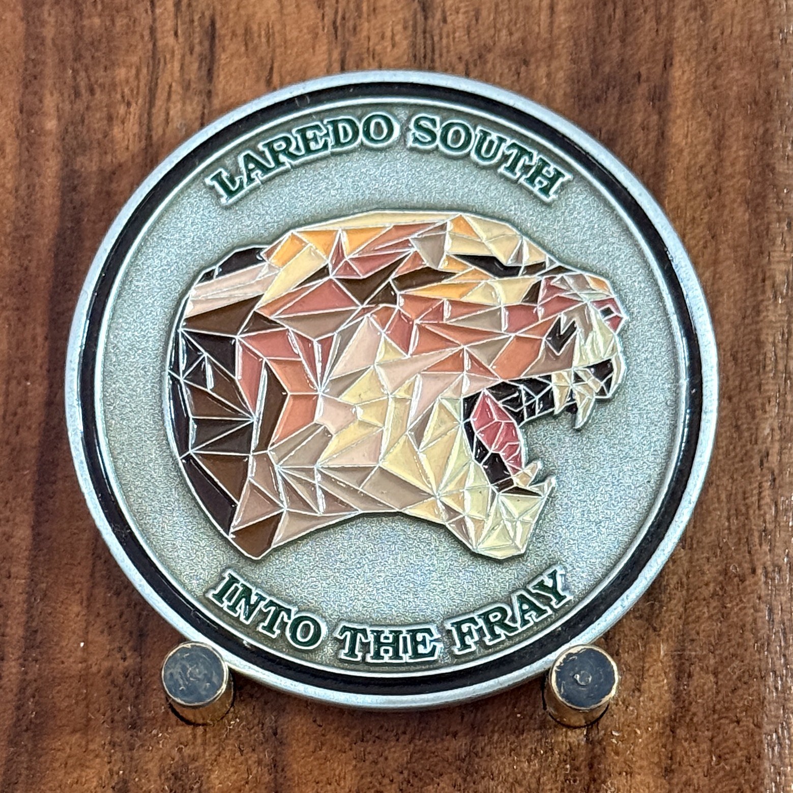 Laredo South US Border Patrol Into The Fray Challenge Coin  W#29