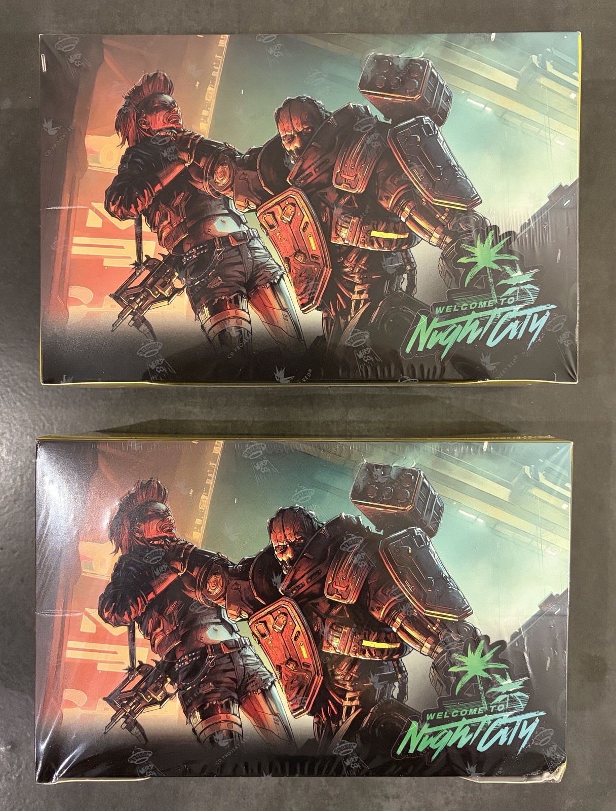 Cyberpunk TCG Beta Booster Box Display - Sealed - Kickstarter Edition X2