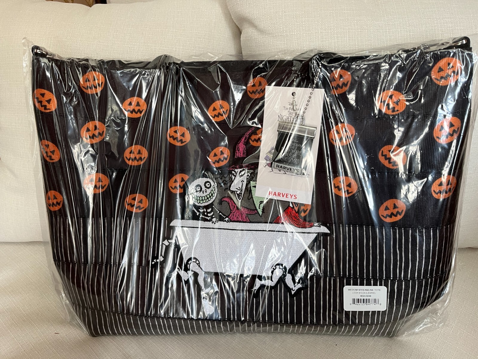 Harveys Disney Lock, Shock and Barrel Medium Streamline Tote Limited Edition 250