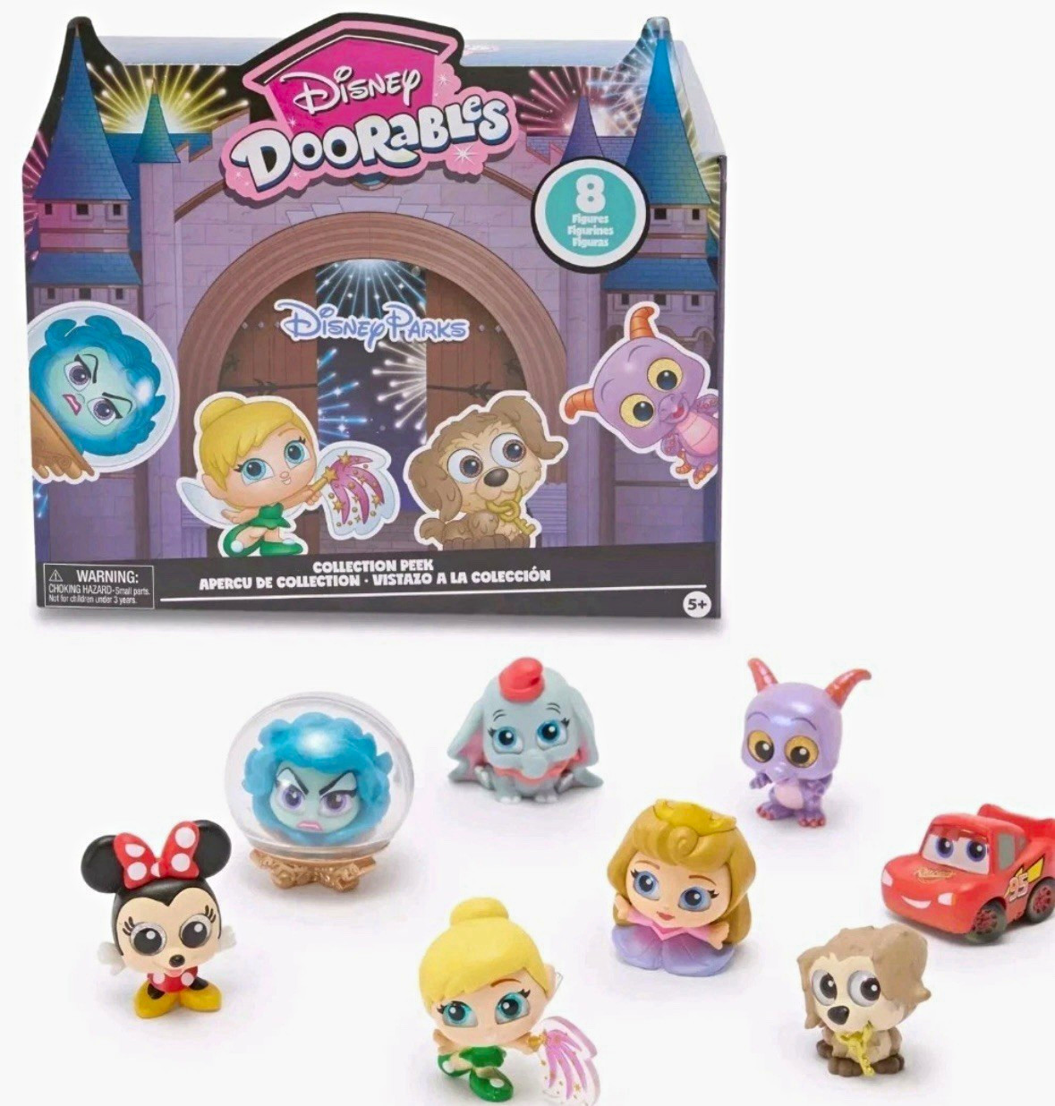 Disney Doorables Disney Parks Collection Peek 8 Collectible Mini Figures Set