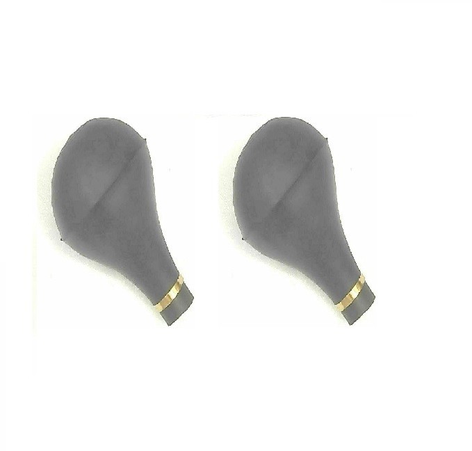 2 x Fit For Car Taxi Truck Horn New Horn Rubber Bulb With Clip  Brass Black