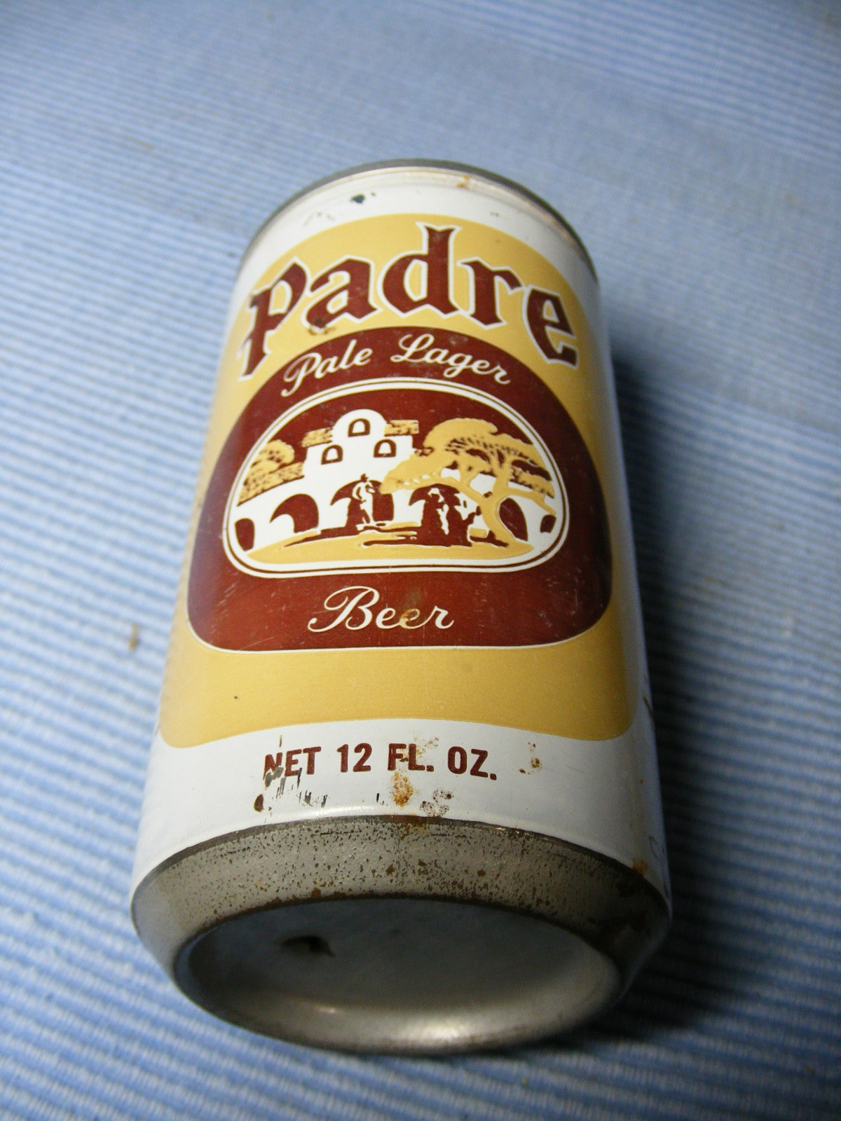 Padre Pale Lager Steel Beer Can