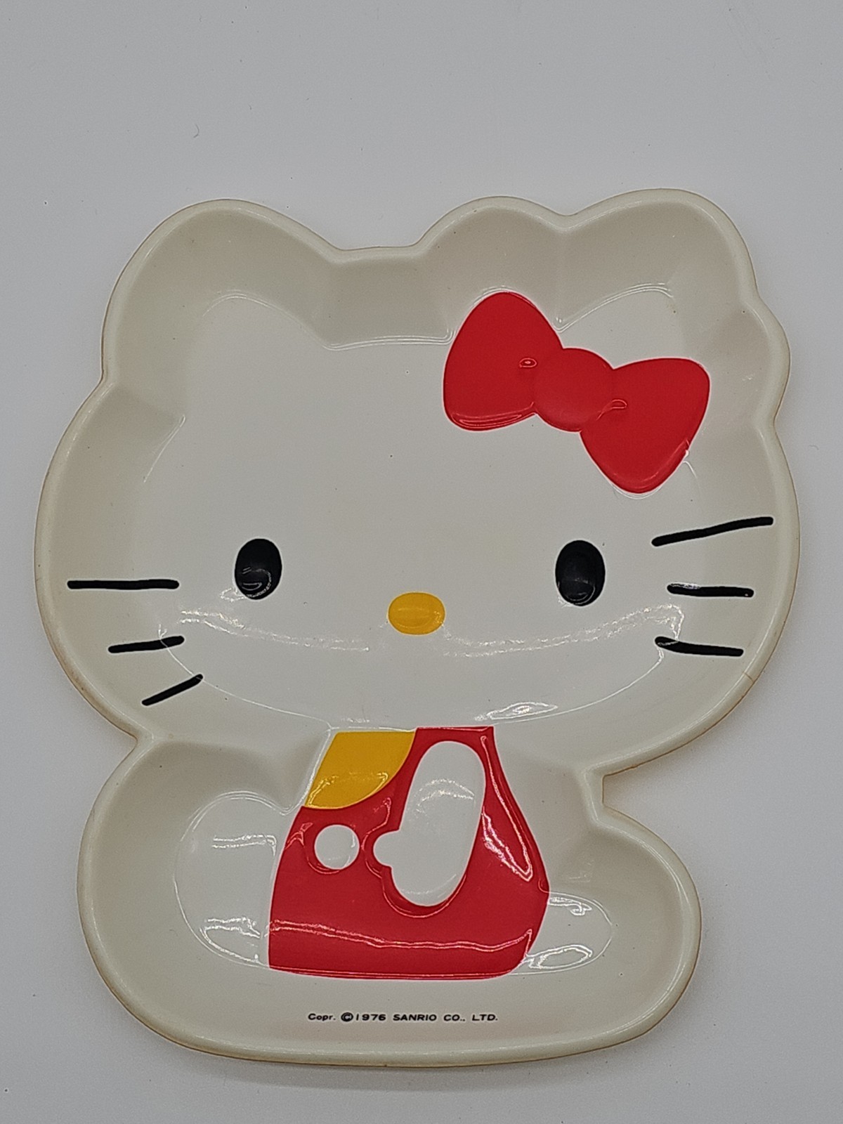 HELLO KITTY SANRIO CO. 1976 ULTRA RARE TRINKET PLATE 9\