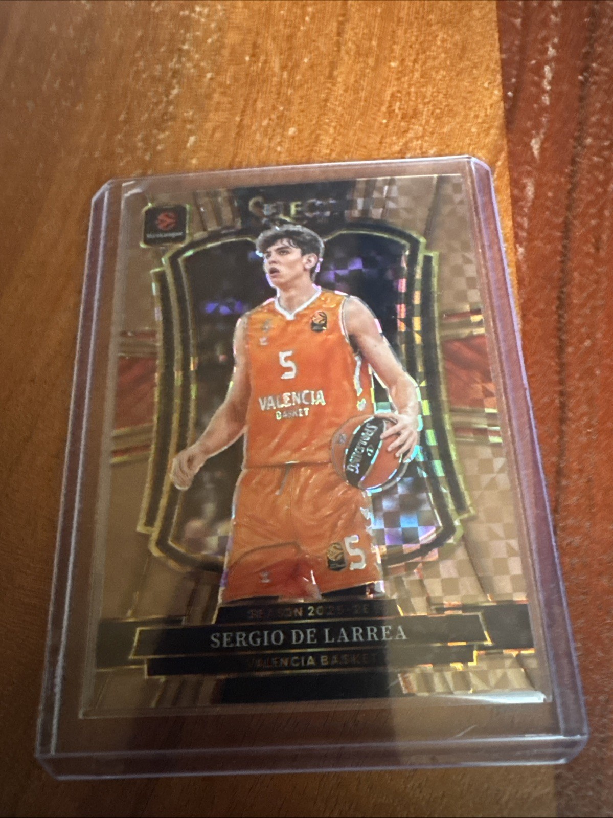 2025-26 Panini Select Euroleague Sergio De Larrea Bronze /49
