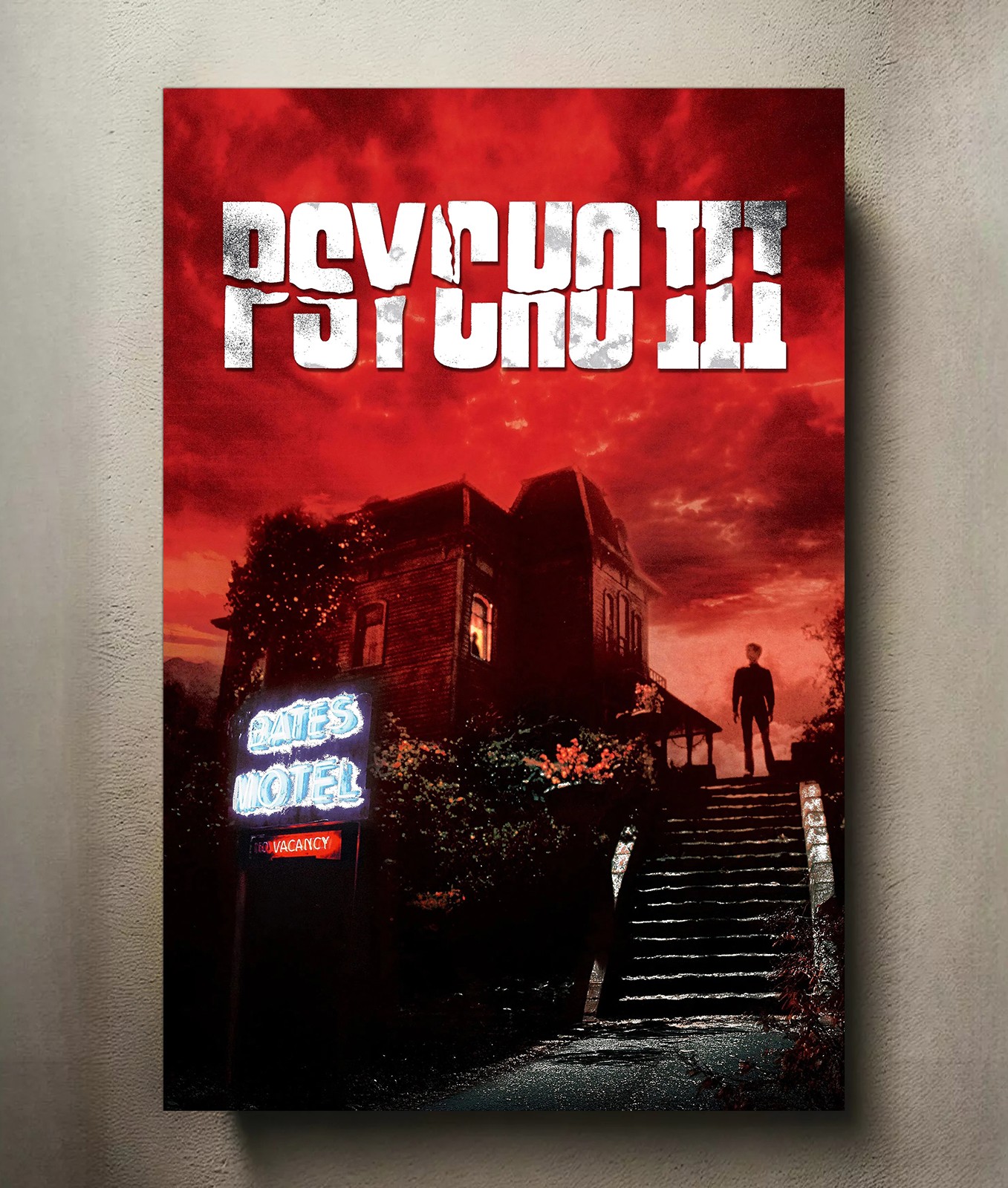 Psycho III 8x12 Metal Movie Poster Sign
