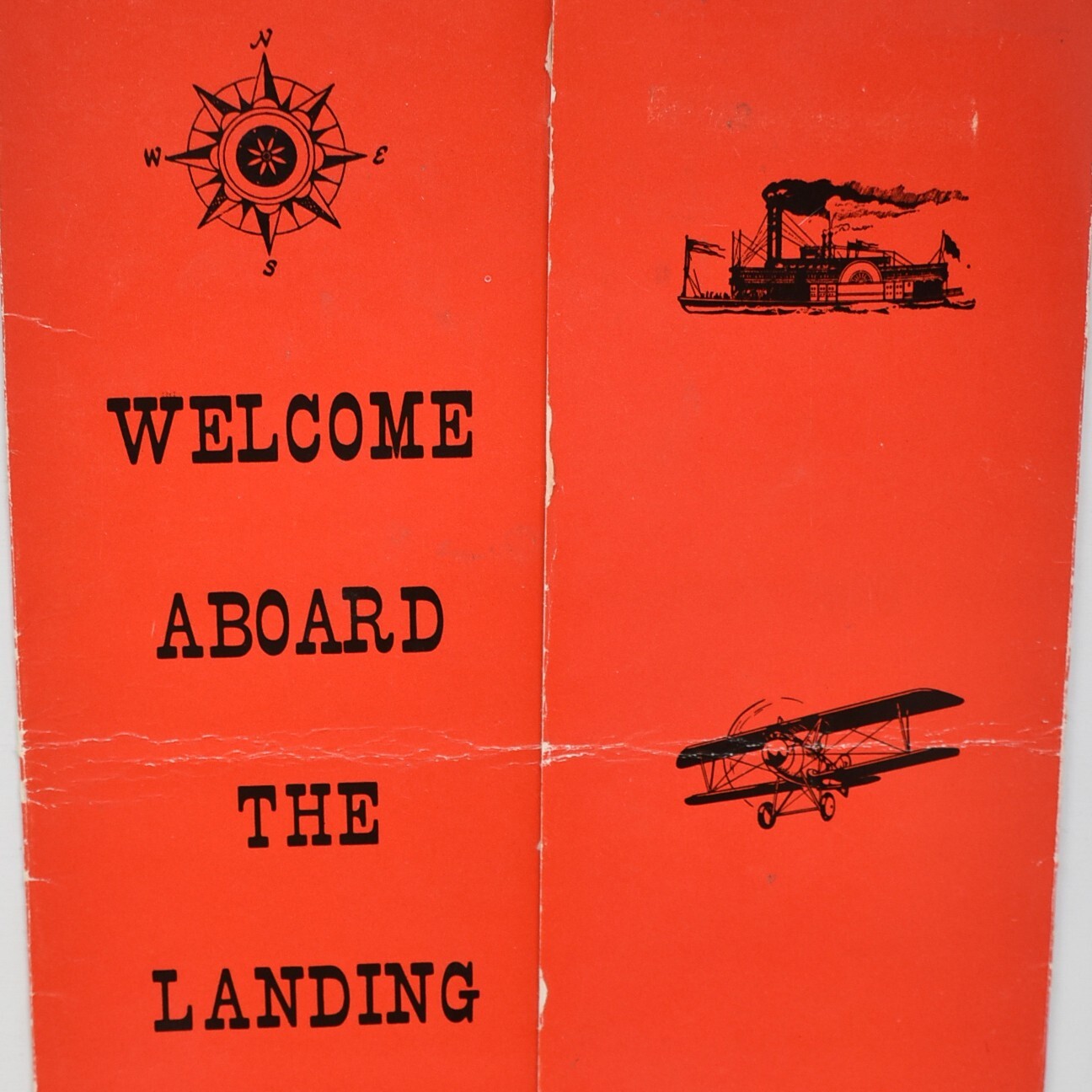 1960s The Landing Restaurant Menu Dan Rahal 1398 East 9th Street Cleveland Ohio