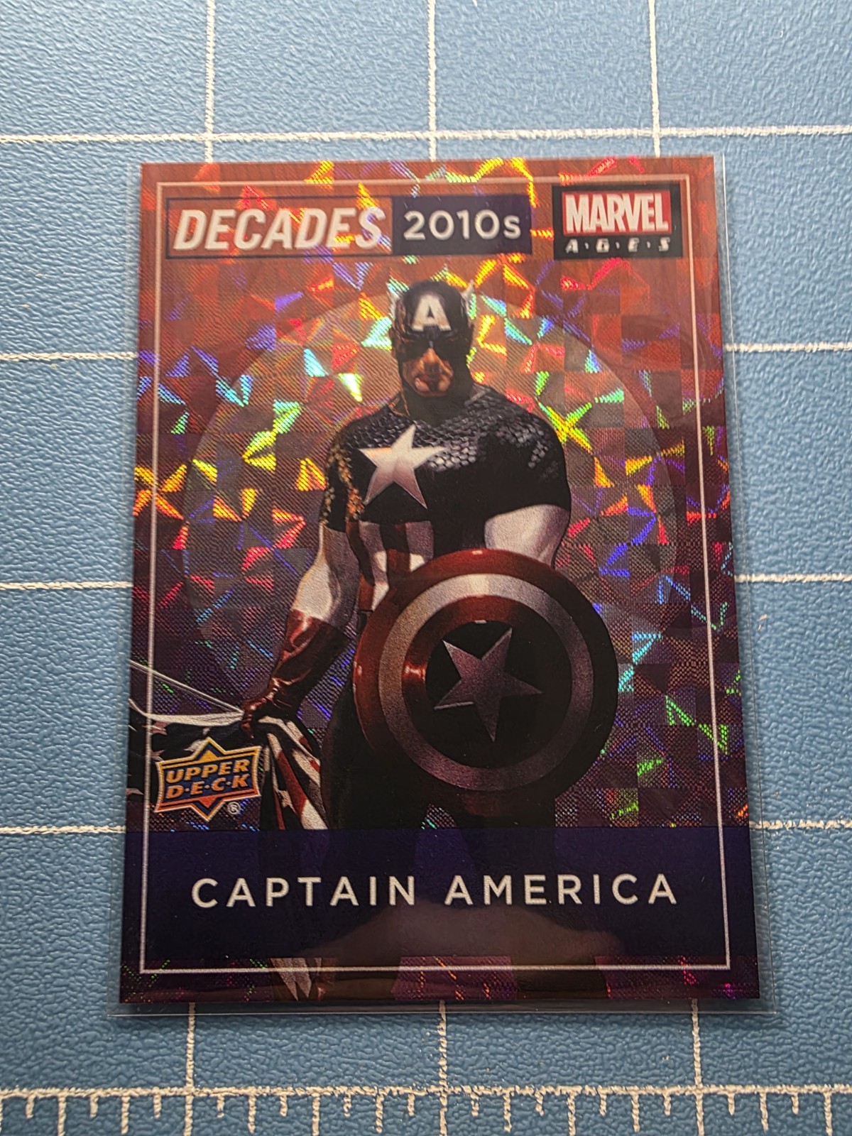 2020 Upper Deck Marvel Ages - Captain America D11-6 - Decades - 2010s