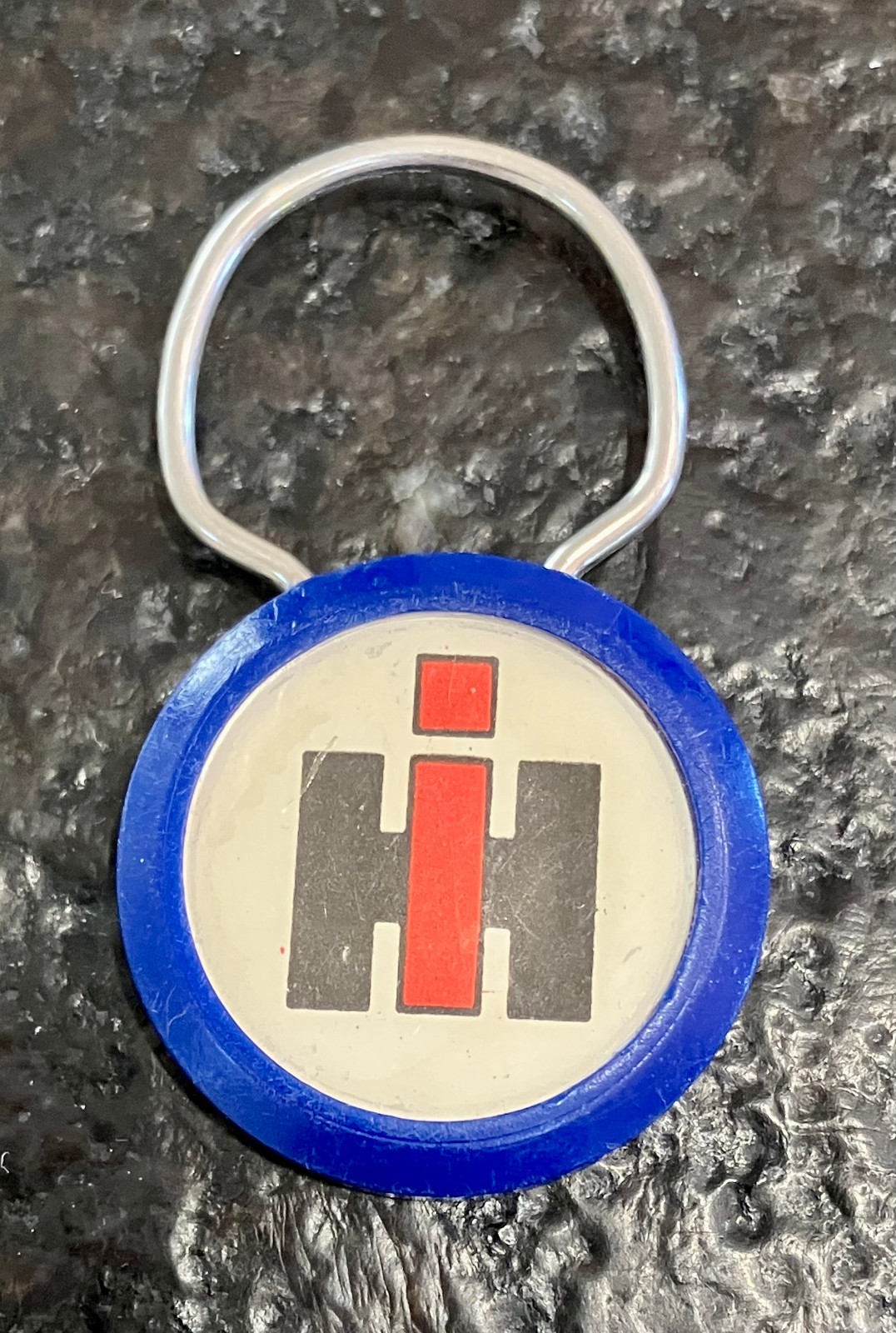 Vintage International Harvester IH Keychain Promotional Metro-West Motor Oregon