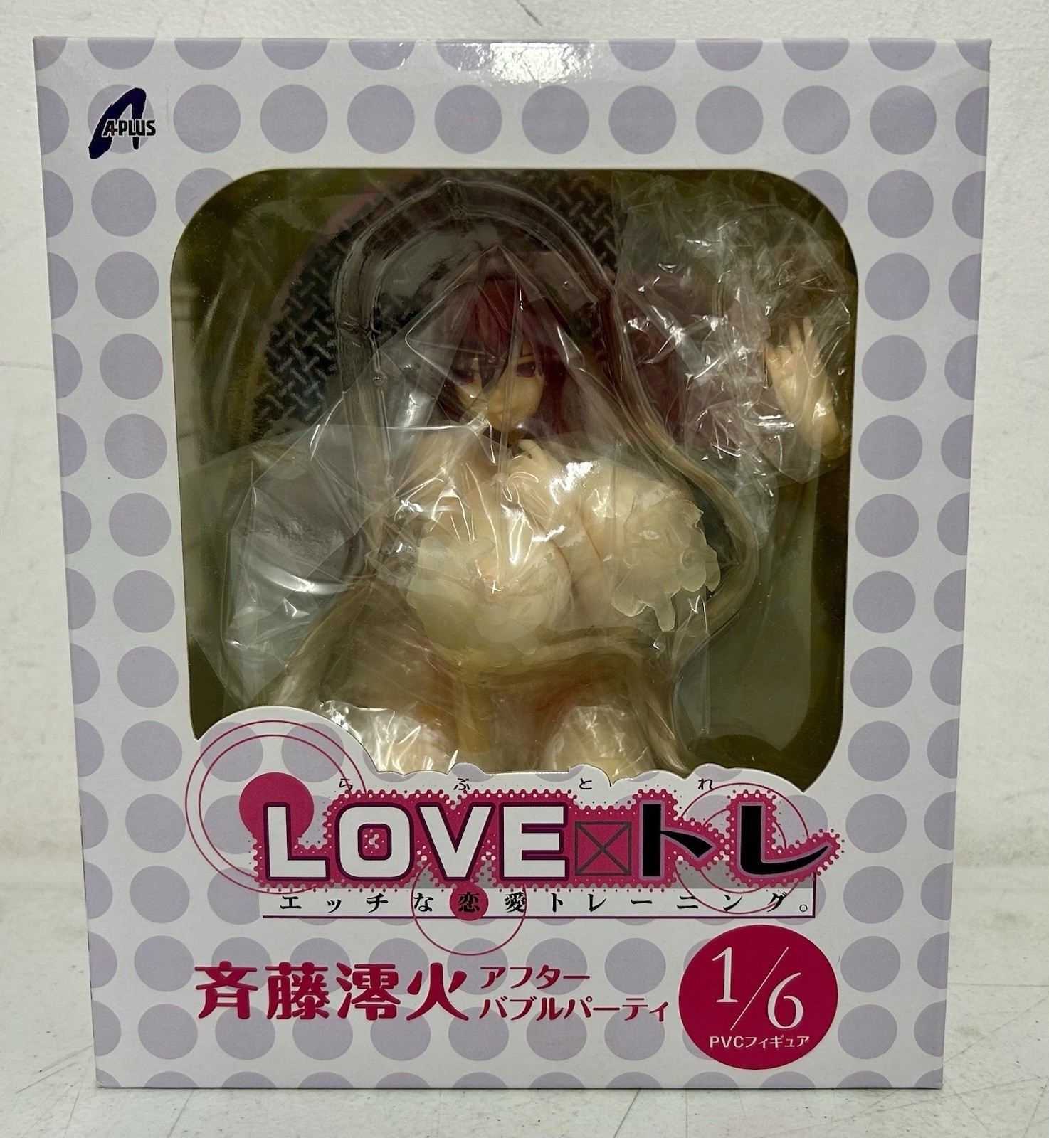 A-Plus Love Training Saito Reika Bubble Party 1/6 Scale PVC Figure NEW