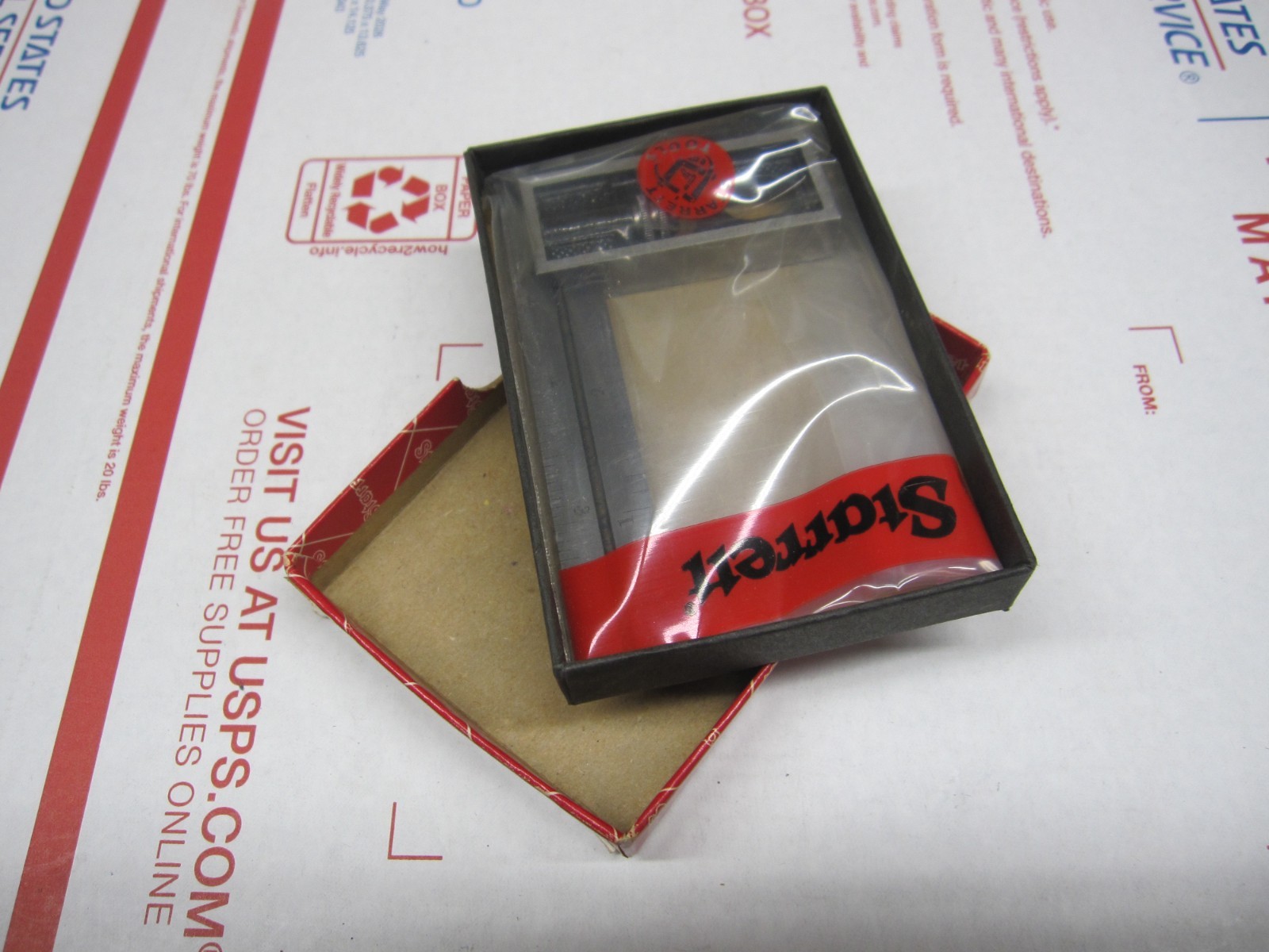 Vintage The L.S. Starrett Co Double Square No. 13A New In Open box