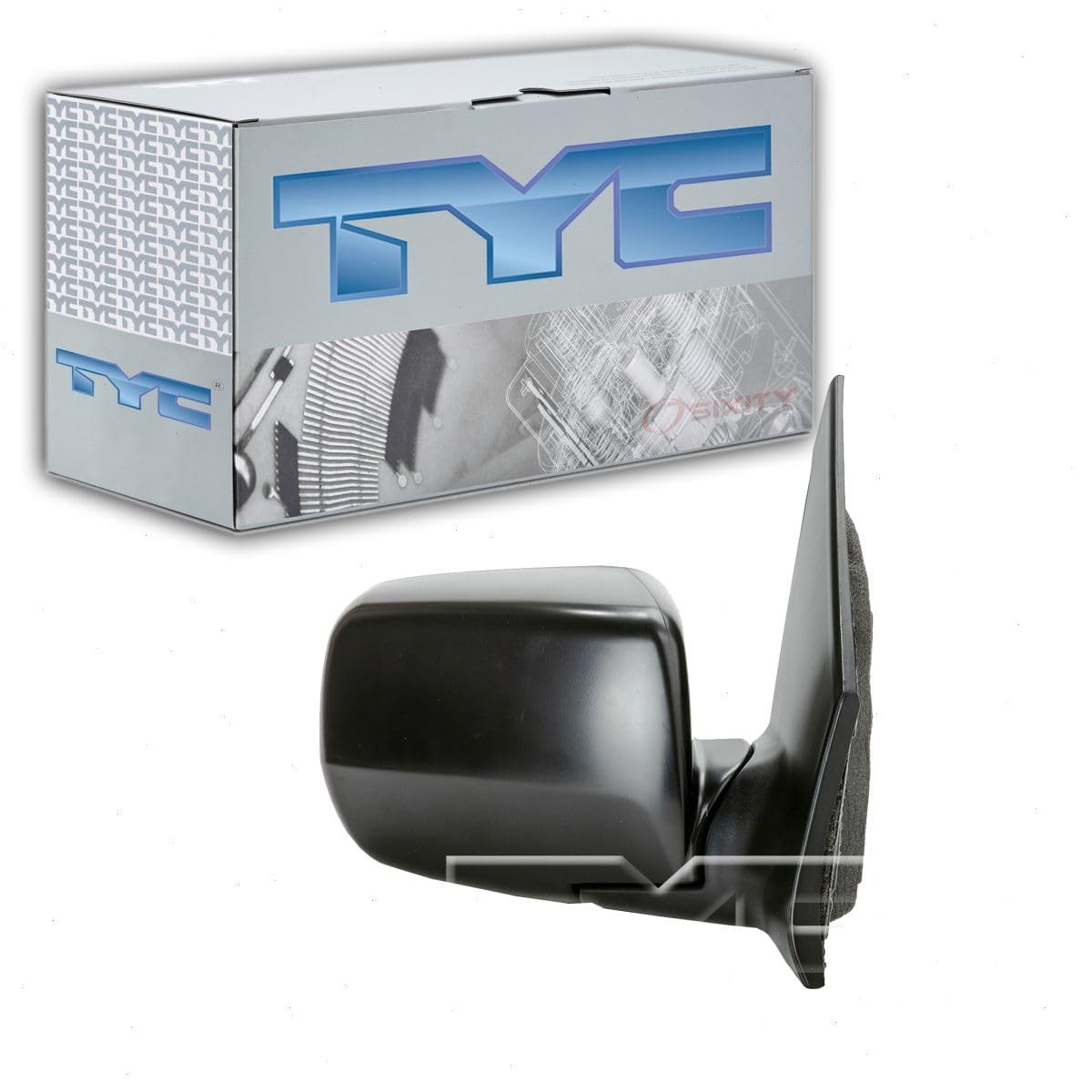 TYC 4790031 Door Mirror Right-Side Compatible 2003-2008 Honda Pilot