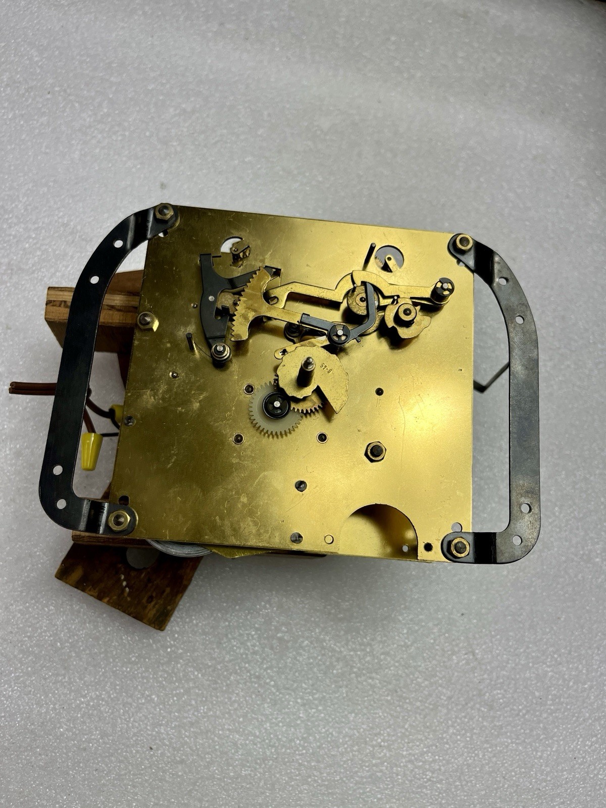 Seth Thomas Clock Movement A502-001 With Electric Motor Westminster Chime