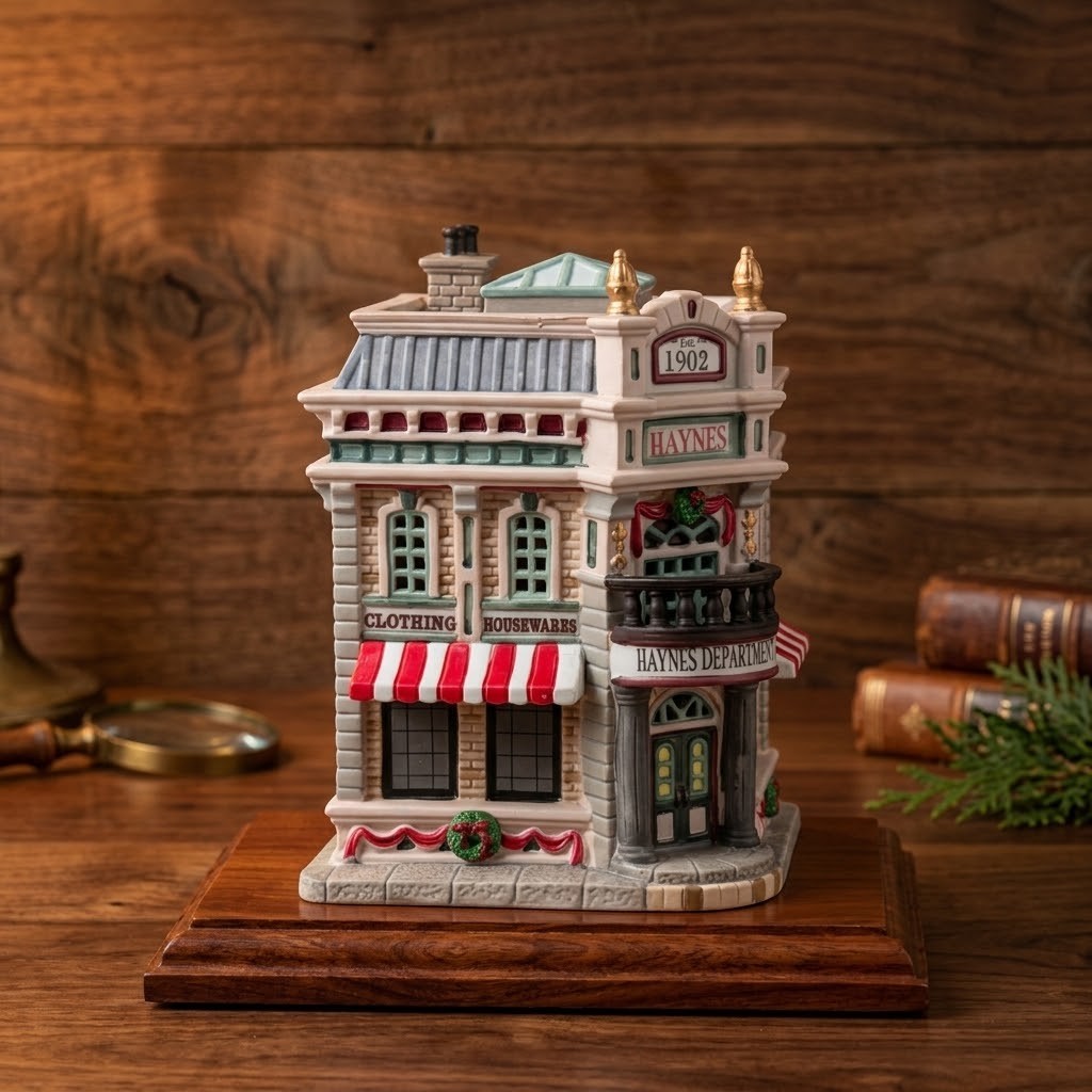 Vintage Lemax 2006 Haynes Department Store Christmas Village Building Decor