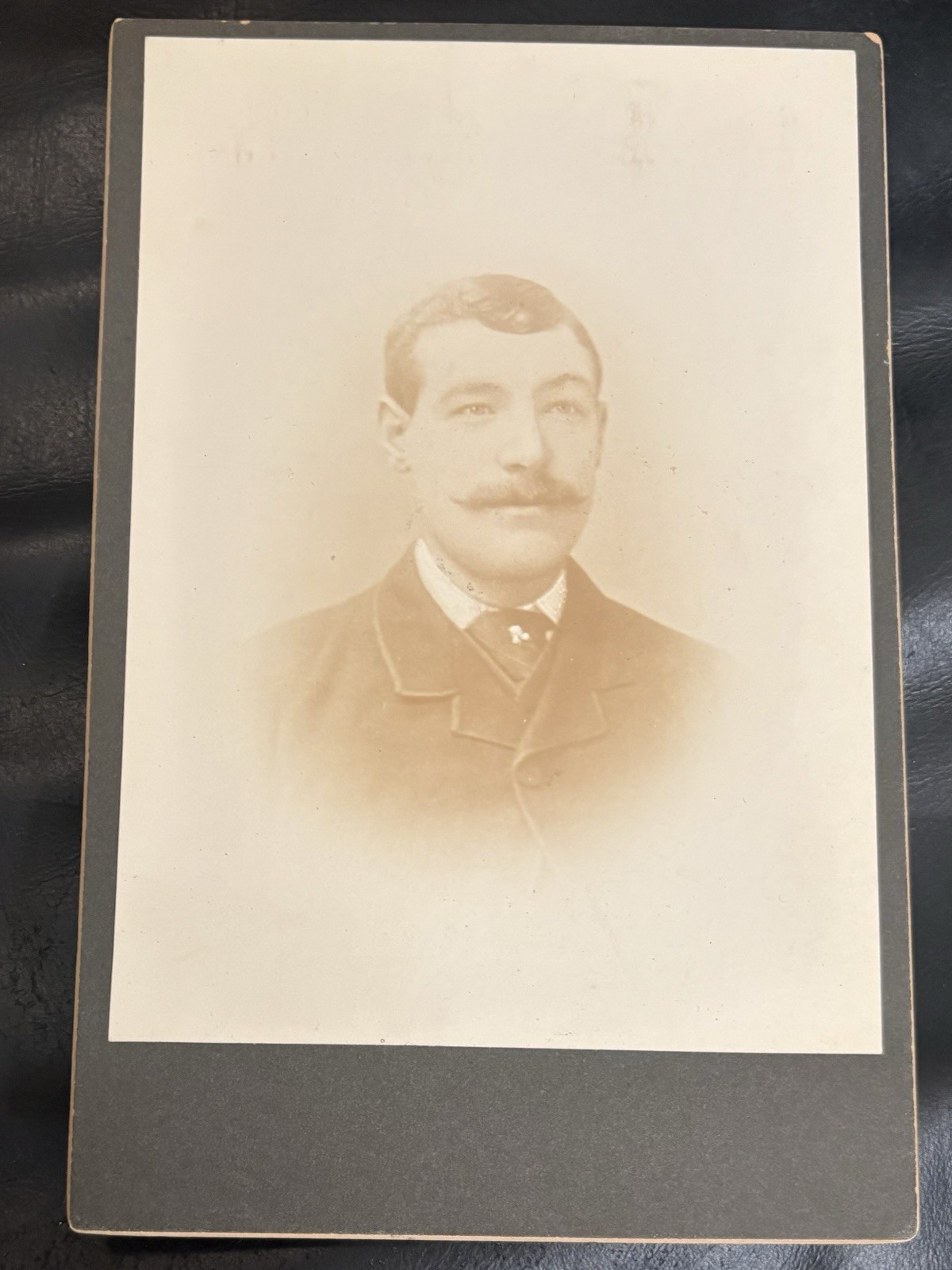 1904-07 NY Highlanders Yankees Deacon McGuire Baseball Cabinet Card Future HOF?